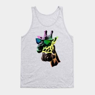 Cool Giraffe DJ Tank Top